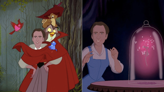Nicolas Cage as Disney Princesses Is Natural End of Disney Princess Meme